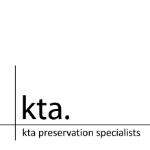 kta preservation specialists logo. 