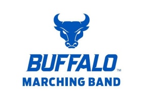 University at Buffalo Marching Band spirit mark.