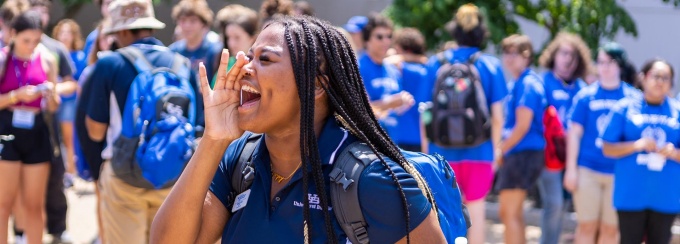 Orientation Leader during First-Year Orientation.