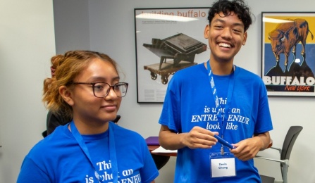 Students enjoy campus opportunities.