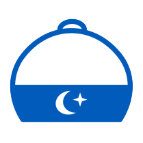 Dome alarm clock icon.