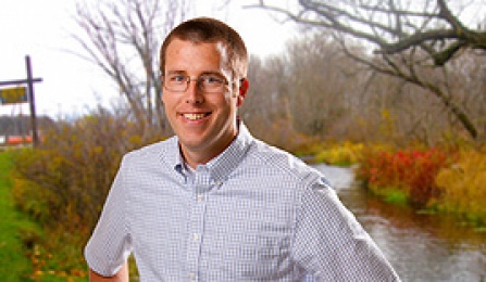 Chris Lowry, UB assistant professor of geology.