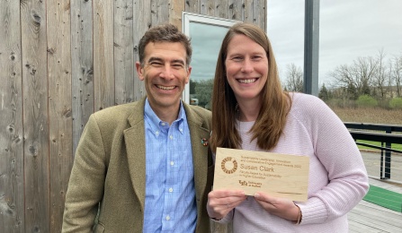 Ryan McPherson and Susan Clark.