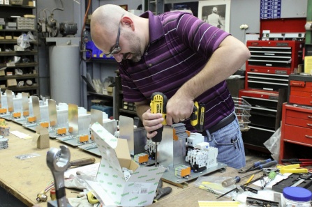 L.A. Wooley Electric, Inc worker.