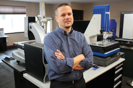 Modern Tec Manufacturing executive poses for a picture.