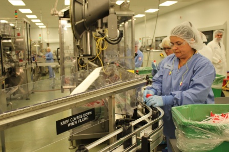 Mentholatum Company production line.