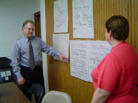 Perma Tech Inc. executives discussing.