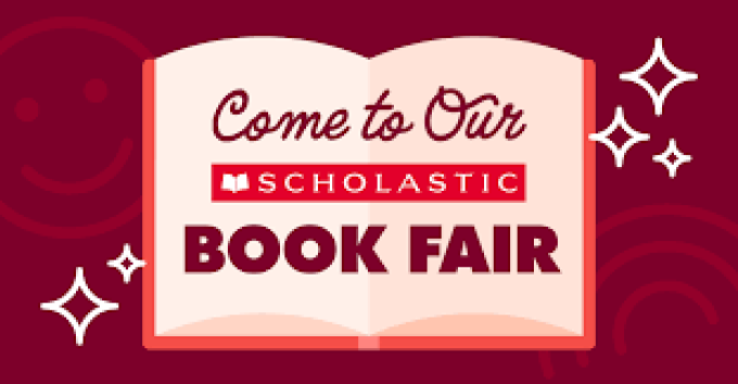 Scholastic book Fair logo. 