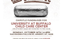 Chipotle flyer for UBCCC, Mon 10/14/24. 