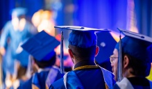 UB graduates at commencement.