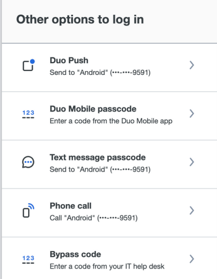 Logging In And Selecting Your Duo Verification Method - UBIT ...