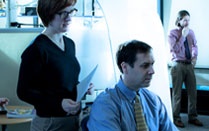 University Communications staff provide coaching.