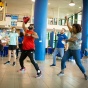 UB Counseling Services sponsored a “Pre-Juneteenth Wellness Celebration” in the Student Union lobby in June 2022. Participants also danced to Afrobeat — a music genre that combines West African and American musical styles. 