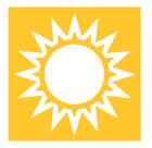 Sunshine icon.