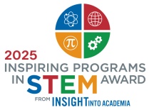 2025 Inspiring Programs in STEM Award logo.