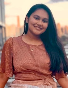 Photo of Mahzabin, front desk reception.